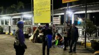 Polisi Patroli Sahur di Pelabuhan Lembar, Cegah Aksi Kriminal