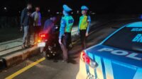 Patroli Malam di Bypass BIL, Satlantas Lombok Barat Cegah Balap Liar dan Kejahatan