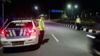 Hadapi Cuaca Ekstrem, Polres Lombok Barat Perketat Patroli Malam di Bypas